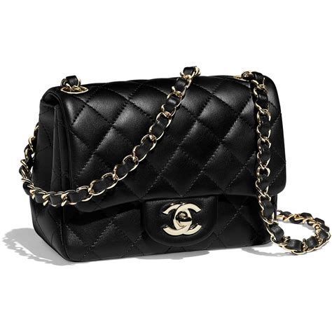 chanel mini cf 欧洲价格|Mini classic handbag, Lambskin, black — Fashion .